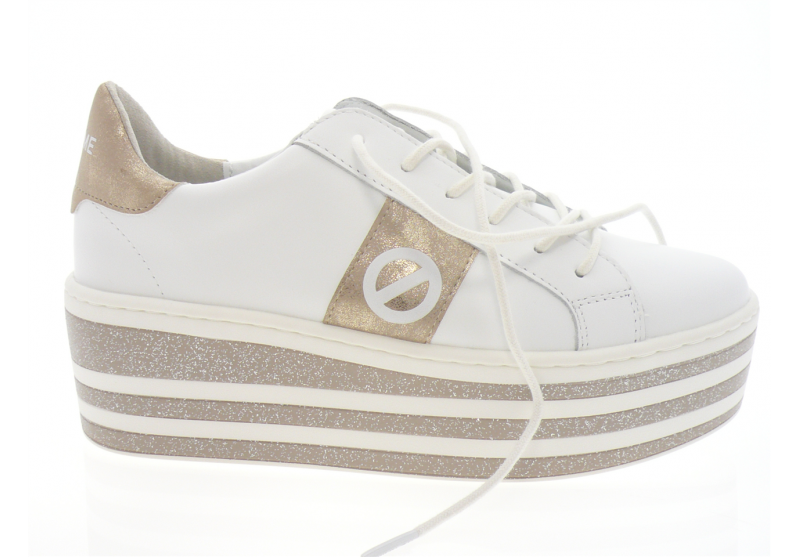 no name - Tennis BOOST SNEAKER - BLANC OR