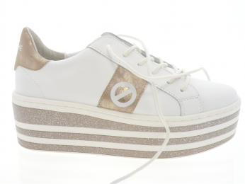 no name - Tennis BOOST SNEAKER - BLANC OR