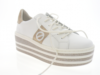 no name - Tennis BOOST SNEAKER - BLANC OR