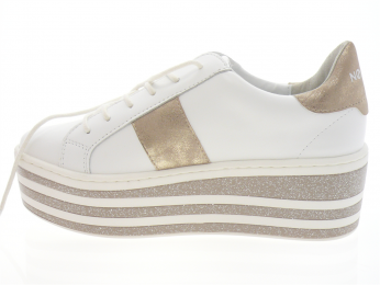 no name - Tennis BOOST SNEAKER - BLANC OR