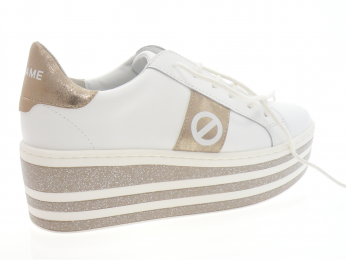 no name - Tennis BOOST SNEAKER - BLANC OR