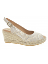 Kanna - Espadrilles 705 - PYTHON GRIS