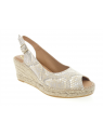 Kanna - Espadrilles 705 - PYTHON GRIS