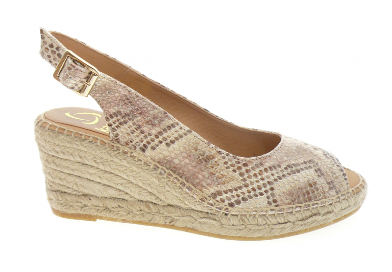 Kanna - Espadrilles 705 - PYTHON BEIGE