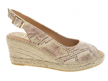 Kanna - Espadrilles 705 - PYTHON BEIGE
