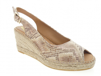 Kanna - Espadrilles 705 - PYTHON BEIGE