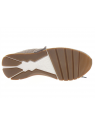 voile blanche - Sport LIAM PUMP - DAIM TAUPE