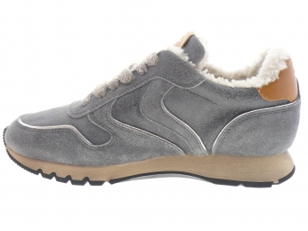 voile blanche - Sport JULIA FUR - DAIM GRIS