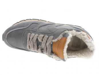 voile blanche - Sport JULIA FUR - DAIM GRIS