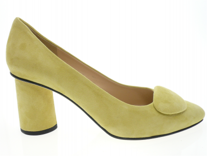 brunate - Escarpin 70264 - DAIM JAUNE