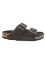 birkenstock - Femme ARIZONA F SHE - DAIM MARRON FONC