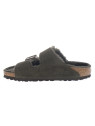 birkenstock - Femme ARIZONA F SHE - DAIM MARRON FONC
