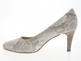 brunate - Escarpin 70270 - PYTHON BEIGE