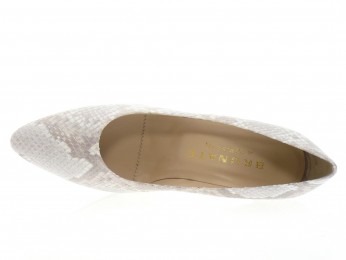 brunate - Escarpin 70270 - PYTHON BEIGE
