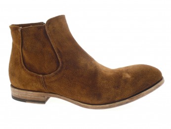 crispiniano - Boots 8081 - DAIM COGNAC