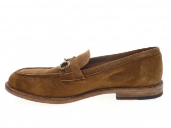crispiniano - Mocassin 886 - DAIM COGNAC
