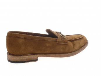 crispiniano - Mocassin 886 - DAIM COGNAC