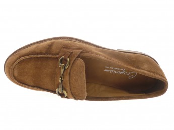 crispiniano - Mocassin 886 - DAIM COGNAC