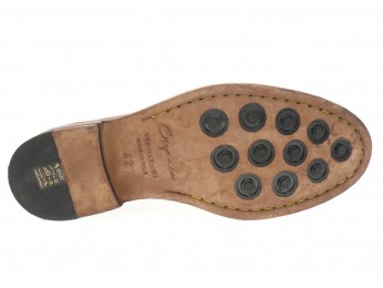 crispiniano - Mocassin 886 - DAIM COGNAC