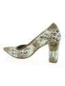 lorenzo masiero - Escarpin 64 229 - PYTHON VERT