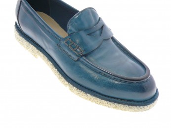 lemargo - Mocassin EX08A - BLEU