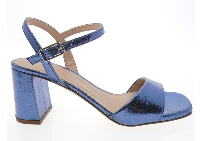 unisa - Nu pied MORATY - BLEU METAL