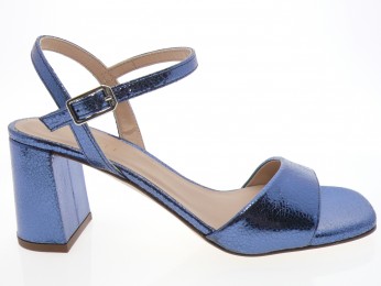unisa - Nu pied MORATY - BLEU METAL