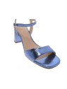 unisa - Nu pied MORATY - BLEU METAL