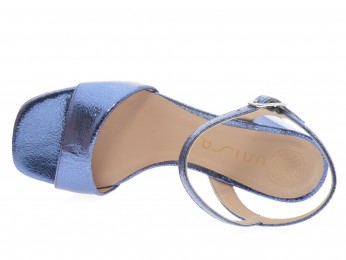 unisa - Nu pied MORATY - BLEU METAL