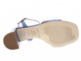 unisa - Nu pied MORATY - BLEU METAL