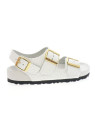 birkenstock - Nu pied MILANO EXQ - PYTHON BLANC