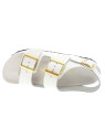 birkenstock - Nu pied MILANO EXQ - PYTHON BLANC