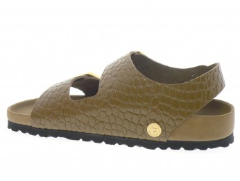 birkenstock - Nu pied MILANO EXQ - PYTHON KAKI