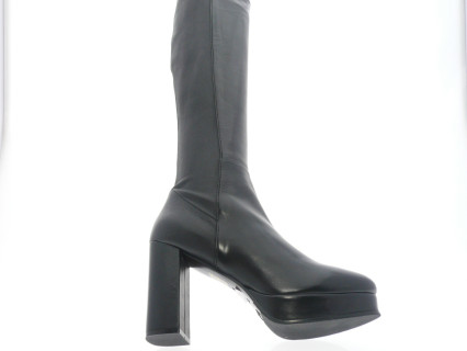 lorenzo masiero - Bottes Femme 205920 - NOIR