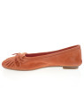 Reqins - Ballerine HINDI. - DAIM ORANGE