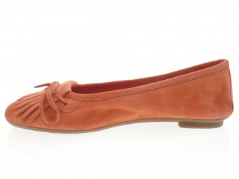 Reqins - Ballerine HINDI. - DAIM ORANGE