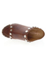 la bottega di lisa - Mule 4127 B. - COGNAC