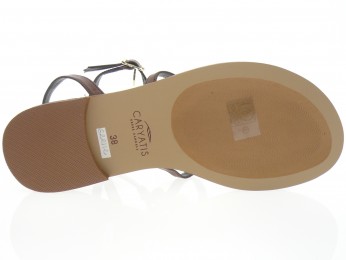 caryatis - Nu pied 622112 - MARRON OR