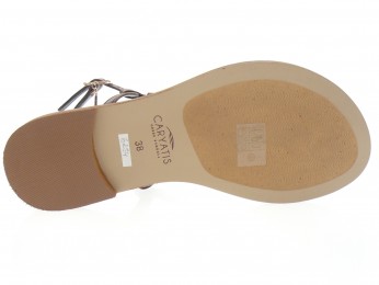 caryatis - Nu pied 6254 - MARRON OR