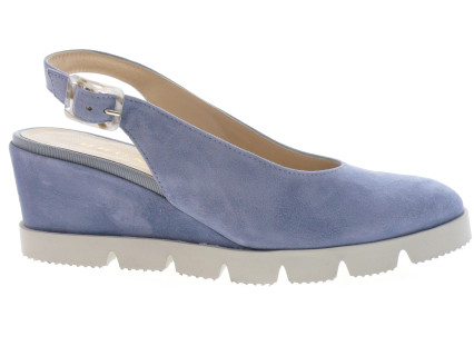 brunate - Escarpin 51456 - DAIM BLEU CIEL