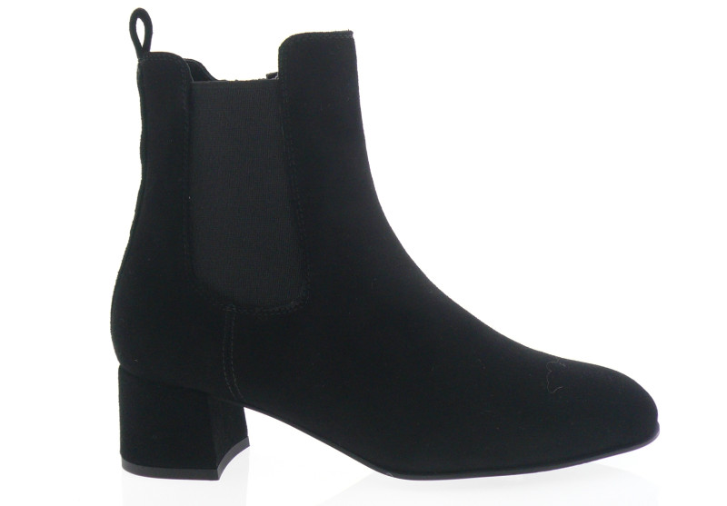 unisa - Boots LAJEO - DAIM NOIR