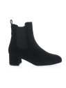 unisa - Boots LAJEO - DAIM NOIR