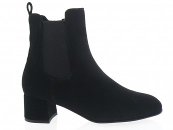 unisa - Boots LAJEO - DAIM NOIR