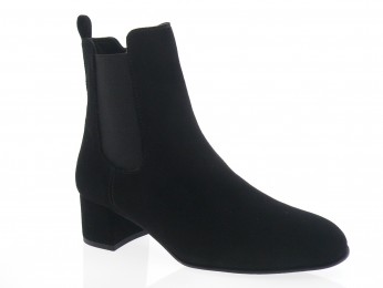 unisa - Boots LAJEO - DAIM NOIR