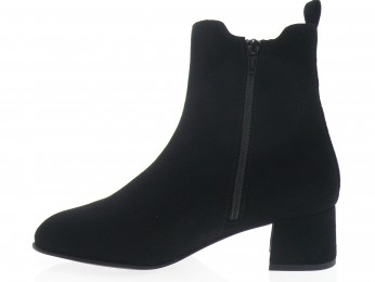 unisa - Boots LAJEO - DAIM NOIR