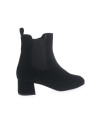 unisa - Boots LAJEO - DAIM NOIR