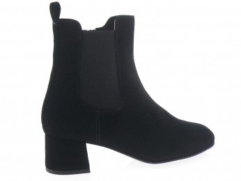 unisa - Boots LAJEO - DAIM NOIR