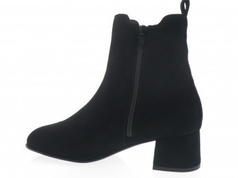 unisa - Boots LAJEO - DAIM NOIR