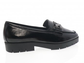 Reqins - Mocassin MELVIN - VERNIS NOIR