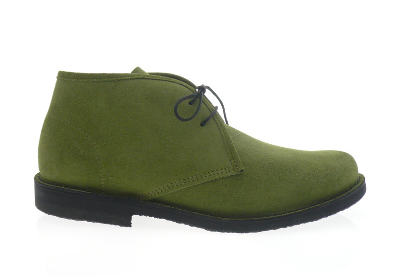 gatine - Boots DOLUS - DAIM VERT